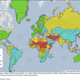 Map of the Most Dangerous Places on Earth